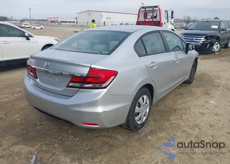 2013 Honda Civic Lx from USA, damaged, VIN 2HGFB2F50DH536971